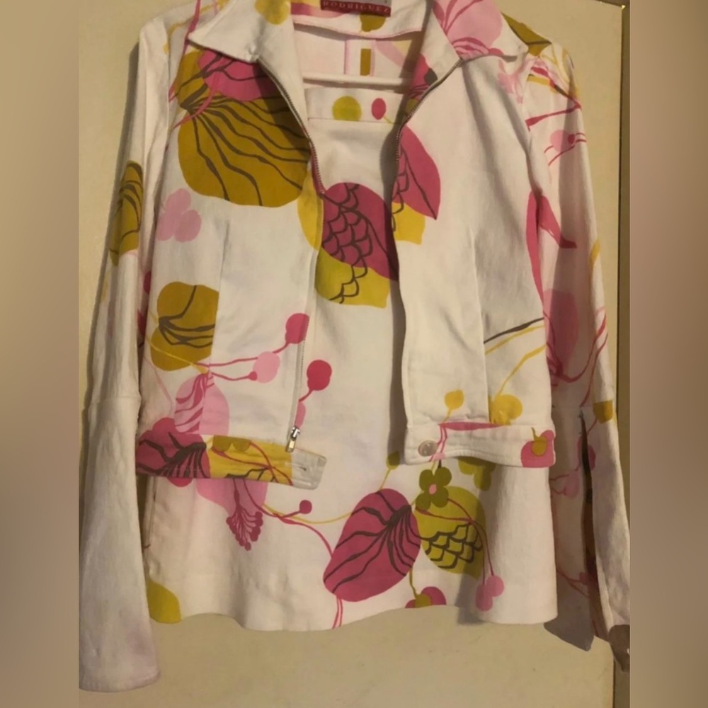 David Rodriguez Designer Jacket with Skirt